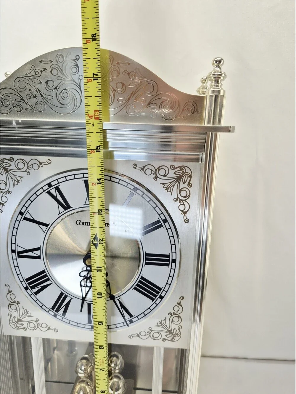 VINTAGE RARE ANTIQUE COMMODORE QUARYZ CLOCK MADE IN KOREA #632